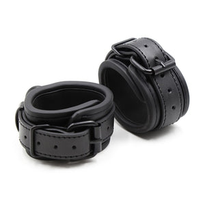 Adjustable Leather Handcuffs